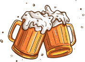 Beer Mugs Illustration